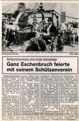 Lippische Landeszeitung Juni 1989