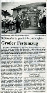 Lippische Landeszeitung Juni 1995