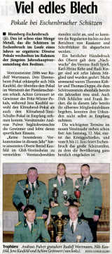Lippische Landeszeitung 17 Januar 2007